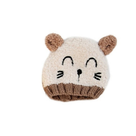 Soft Baby Bear Chenille Beanie Hat 1-3 Years - Picture 2 of 4